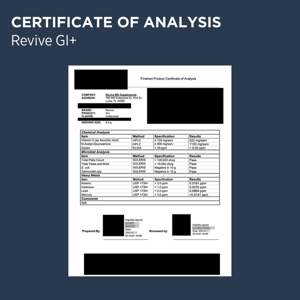 Revive GI+ COA