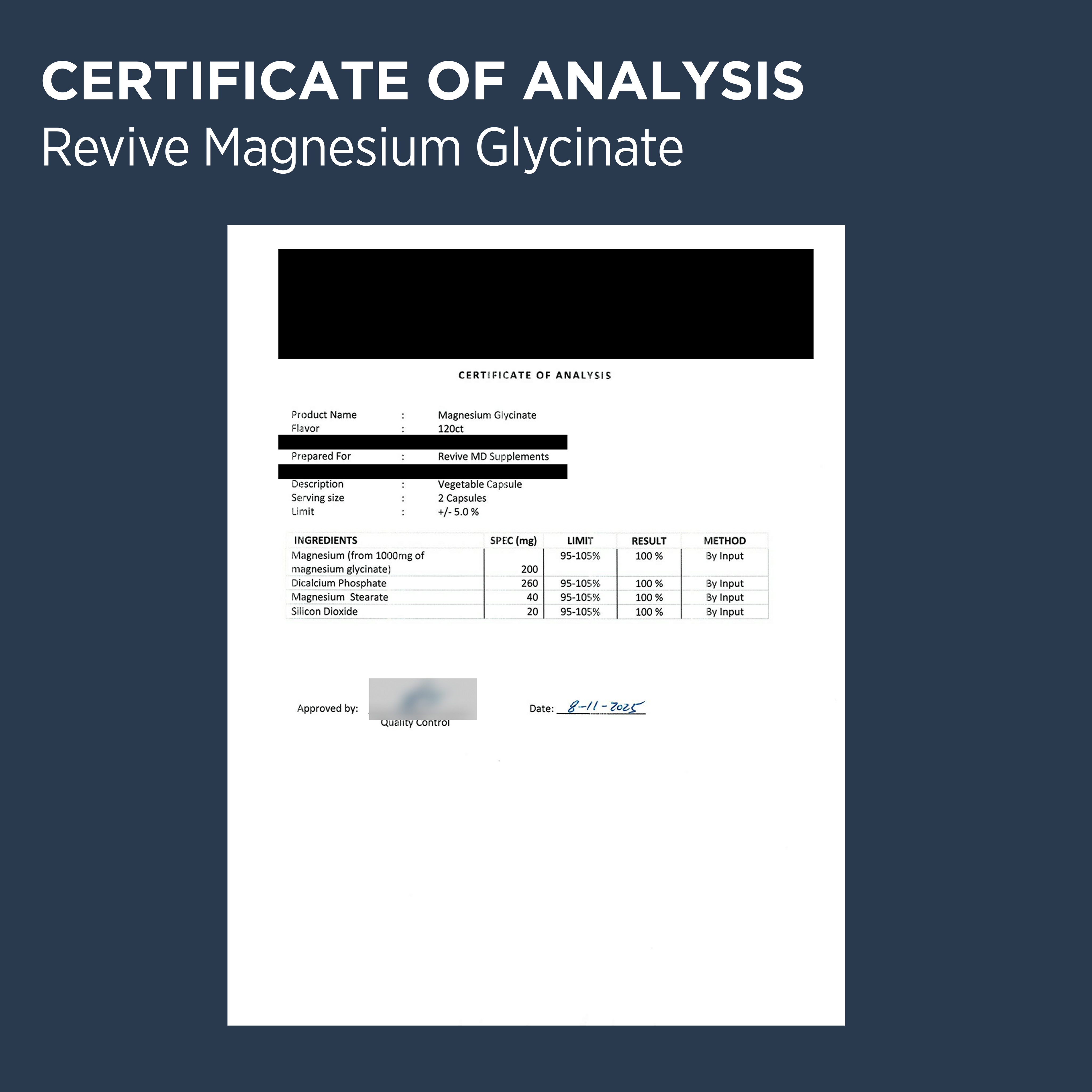 Magnesium Glycinate