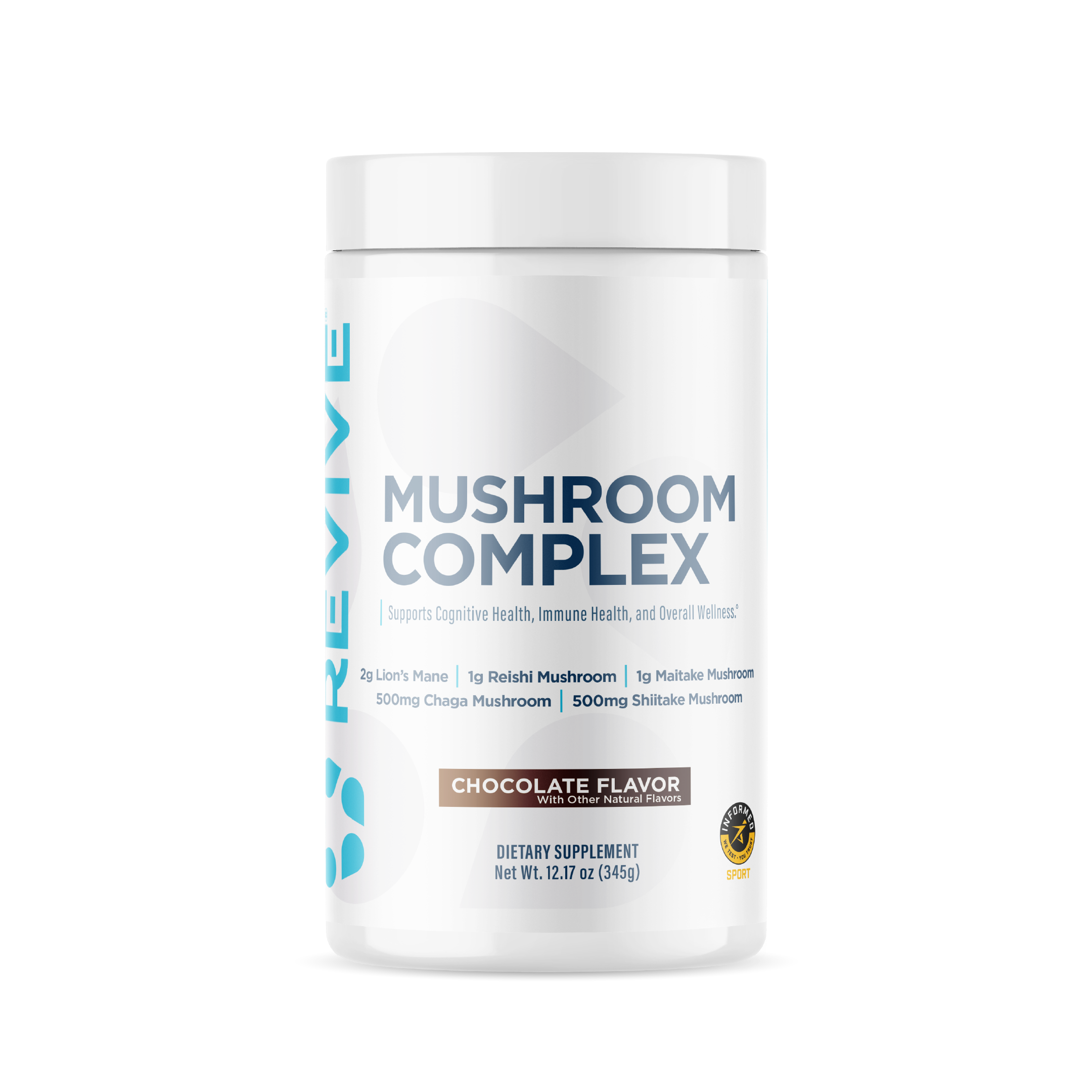 Revive Mushroom Complex Chocolate Flavor Supplement